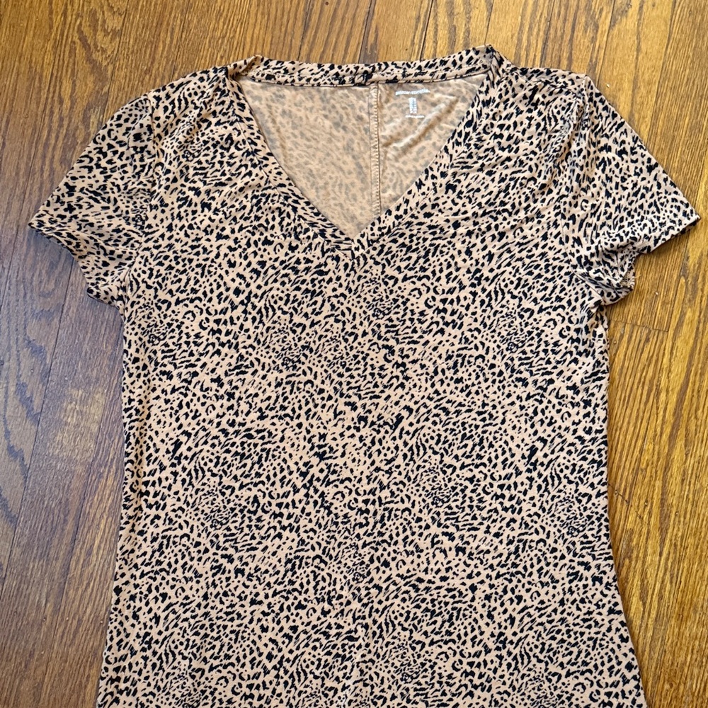 Amazon Essentials Leopard Print Maxi Dress